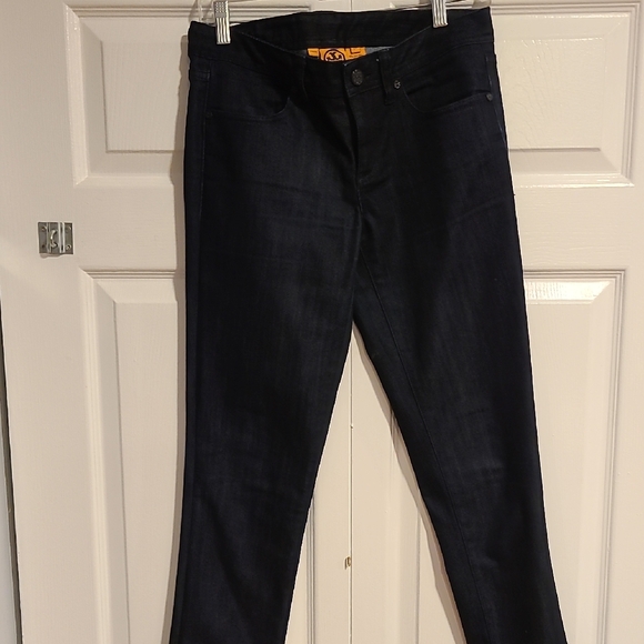 Tory Burch Women  Dark Blue Slim Jeans - Picture 1 of 5